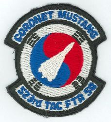 523d Tactical Fighter Squadron Exercise CORONET MUSTANG
