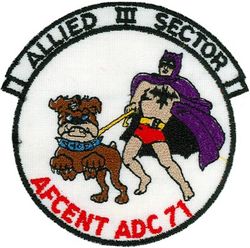 525th Tactical Fighter Squadron Allied Forces Central Europe Air Defense Competition 1971
Used by the 525th TFS for the 1971 AFCENT Air Defense Competition.

