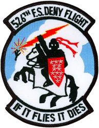 526th Fighter Squadron Operation DENY FLIGHT
