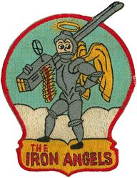 Fighter Squadron 53 (VF-53) (4th)
Established as Reserve Fighter Squadron SEVEN TWENTY ONE (VF-721) “Starbusters" on 20 Jul 1950. Redesignated Fighter Squadron ONE FORTY ONE (VF-141) on 4 Feb 1953; Fighter Squadron FIFTY THREE (VF-53) (4th) "Iron Angels" on 15 Oct 1963. Disestablished in 29 Jan 1971.

Grumman F9F-2B Panther, 1951-1953		 	
McDonnell F2H-3 Banshee, 1953-1956	 	 	
Douglas F4D-1 Skyray, 1956-1959			
McDonnell  F3H-2 Demon, 1959-1962		
Vought F-8E/J Crusader, 1962-1971

Deployments.
14 Apr 1964-15 Dec 1964 CVA-14 USS Ticonderoga (CVA-14) CVW-5, F-8E
28 Sep 1965-13 May 1966 CVA-14 USS Ticonderoga (CVA-14) CVW-5, F-8E	
5 Jan 1967-22 Jul 1967 USS Hancock (CVA-19) CVW-5, F-8E	
27 Jan 1968-10 Oct 1968 USS Bon Homme Richard (CVA-31) CVW-5, F-8E	
18 Mar 1969-29 Oct 1969 USS Bon Homme Richard (CVA-31) CVW-5, F-8J	
2 Apr 1970-12 Nov 1970 USS Bon Homme Richard (CVA-31) CVW-5, F-8J


