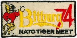 53d Tactical Fighter Squadron NATO Tiger Meet 1974
German made.
