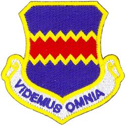 55th Wing 
Translation: VIDEMUS OMNIA = We See All 
