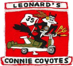 553d Reconnaissance Wing Crew 35
Second crew 35 
Keywords: Wile E. Coyote
