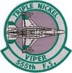 555th Fighter Squadron F-16
