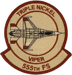 555th Fighter Squadron F-16
Keywords: desert