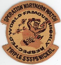 555th Expeditionary Fighter Squadron Operation NORTHERN WATCH 2001
Keywords: desert