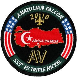 555th Fighter Squadron Exercise ANATOLIAN FALCON 2010

