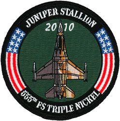 555th Fighter Squadron Exercise JUNIPER STALLION 2010

