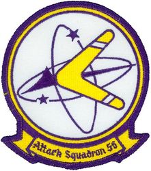 Attack Squadron 56 (VA-56)
VA-56 "Champions"
1980's-1986
Vought A-7E Corsair II
