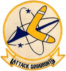 Attack Squadron 56 (VA-56)
VA-56 "Boomerangs"
1956-1960
Grumman F9F-3 Panther
Grumman F9F-8B Cougar
North American FJ-4B Fury
Douglas A4D-1 (A-4A); A4D-2 (A-4B) Skyhawk 

