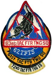 56th Tactical Training Wing Gaggle
Stacked gaggle: 63d Tactical Fighter Training Squadron, 62d Tactical Fighter Training Squadron, 61st Tactical Fighter & 72d Tactical Fighter Training Squadron. 
