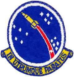 556th Strategic Missile Squadron 
Translation: IN UTRUMQUE PARATUS = Ready in Either Event or Ready for Anything
