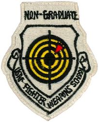 USAF Fighter Weapons School Non-Graduate
