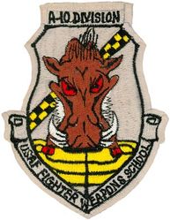 USAF Fighter Weapons School A-10 Division
