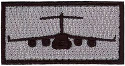 57th Weapons Squadron C-17 Pencil Pocket Tab
