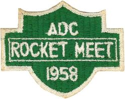 United States Air Force Worldwide Weapons Meet 1958 Fighter-Interceptor Phase Air Defense Command Team
