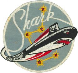 SSN-591 USS Shark
Namesake. The shark, a predatory marine fish
Builder. Newport News Shipbuilding and Dry Dock Company, VA
Ordered. 31 Jan 1957
Laid down. 24 Feb 1958
Launched. 16 Mar 1960
Commissioned. 9 Feb 1961
Decommissioned. 15 Sep 1990
Stricken	. 5 Sep 1990
Fate. Entered the Submarine Recycling Program on 1 Oct 1995
Class and type. Skipjack-class submarine
Displacement:	
2,830 long tons (2,880 t) surfaced
3,500 long tons (3,600 t) submerged
Length. 251 ft 8 in (76.71 m)
Beam. 31 ft 7.75 in (9.6457 m)
Draft. 28 ft (8.5 m)
Propulsion:	
1 × S5W reactor
2 × Westinghouse steam turbines, 15,000 shp (11 MW)
1 shaft
Speed. 15 knots (17 mph; 28 km/h) surfaced; More than 30 knots (35 mph; 56 km/h) submerged
Test depth. 700 ft (210 m)
Complement. 118
Sensors and processing systems:	
BPS-12 radar
BQR-21 sonar
BQR-2 passive sonar
BQS-4 (modified) active/passive sonar
Armament:
6 × 21 inch (533 mm) torpedo tubes (bow)
24 × Mark 37 torpedoes, Mark 14 torpedoes, Mark 16 torpedoes, Mark 45 ASTOR nuclear torpedoes, and/or Mark 48 torpedoes

