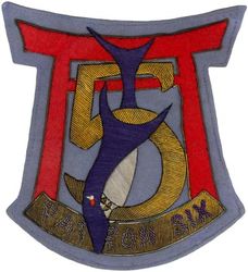 Patrol Squadron 6 (VP-6) Crew 5
Established as Bombing Squadron ONE HUNDRED FORTY-SIX (VB-146) on 15 Jul 1943. Redesignated Patrol Bombing Squadron ONE HUNDRED FORTY-SIX (VPB-146) on 1 Oct 1944; Patrol Squadron ONE HUNDRED FORTY-SIX (VP-146) on 15 May 1946; Redesignated Medium Patrol Squadron (Landplane) SIX (VP-ML-6) on 15 Nov 1946; Patrol Squadron SIX (VP-6) on 1 Sep 1948, the third squadron to be assigned the VP-6 designation. Disestablished on 31 May 1993.

Lockheed P2V-3/3W/5/5F Neptune

