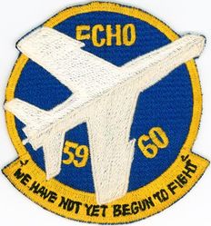 Composite Photographic Reconnaissance Squadron 61 (VCP-61) Detachment Echo
Established as Patrol Squadron SIXTY ONE (VP-61) on 20 Jan 1951. Redesignated Utility Squadron SIXTY ONE (VJ-61) on 5 Mar 1952; Heavy Photographic Squadron SIXTY ONE (VAP-61) "World Recorders" in Apr 1956. Composite Photographic Reconnaissance Squadron SIXTY ONE (VCP-61) on 1 Jul 1959. Heavy Photographic Squadron SIXTY ONE (VAP-61) on 1 Jul 1961. Disestablished on 1 Jul 1971. 

Vought F8U-1P Crusader, 1959-1961

