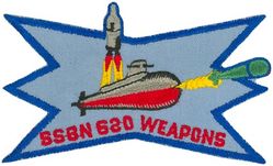 SSBN-620 USS John Adams Weapons
Namesake. John Adams (1735–1826), second President of the United States (1797–1801), and John Quincy Adams (1767–1848), sixth President of the United States (1825–1829)
Ordered. 23 Jul 1960
Builder. Portsmouth Naval Shipyard, Kittery, ME
Laid down. 19 May 1961
Launched. 12 Jan 1963
Commissioned. 12 May 1964
Decommissioned. 24 Mar 1989
Stricken	. 24 Mar 1989
Fate. Scrapping via Ship-Submarine Recycling Program completed 12 Feb 1996
Class and type. Lafayette-class submarine
Type. Ballistic missile submarine (hull design SCB-216)
Displacement:	
7,250 long tons (7,370 t) surfaced
8,250 long tons (8,380 t) submerged
Length. 425 ft (130 m)
Beam. 33 ft (10 m)
Draft. 31 ft 6 in (9.60 m)
Propulsion: 1 × S5W reactor; 2 × General Electric geared turbines=15,000 shp (11,000 kW)
Speed: 20 knots (37 km/h) surfaced; 25 knots (46 km/h) submerged
Complement. Two crews (Blue and Gold), 13 officers and 130 enlisted men each
Sensors and processing systems	BQS-4 sonar
Armament:	
4 × 21 in (530 mm) Mark 65 torpedo tubes with Mark 113 firecontrol system, for Mark 48 torpedoes
16 × vertical tubes for Polaris or Poseidon ballistic missiles

