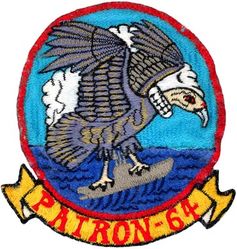 Patrol Squadron 64 (VP-64)
VP-64 "Condors"
1970-1976
Established as VP-64 on 1 Nov 1970-.
Lockheed SP-2H Neptune
Lockheed P-3A DIFAR Orion

