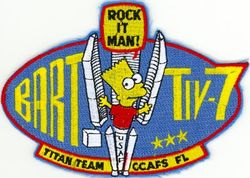 5th Space Launch Squadron Titan IVA-07 Launch
Keywords: Bart Simpson
