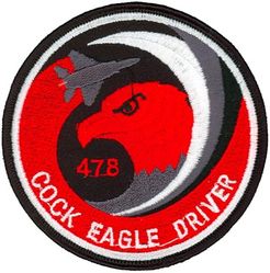 67th Fighter Squadron F-15 Pilot
