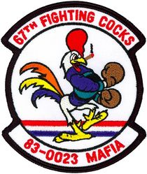 67th Fighter Squadron F-15C 83-0023
Japanese made by Tiger Embroidery
