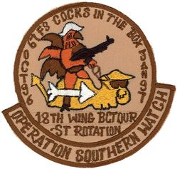 67th Fighter Squadron OPERATION SOUTHERN WATCH
Keywords: desert