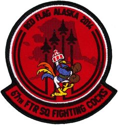 67th Expeditionary Fighter Squadron Exercise RED FLAG ALASKA 2014
