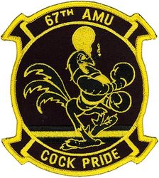 67th Aircraft Maintenance Unit Morale
Japanese made by Tiger Embroidery
