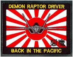 7th Expeditionary Fighter Squadron F-22 Pilot
