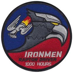 71st Fighter Squadron F-22 Pilot 1000 Hours

