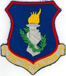 7108th Tactical Wing
As a result of the 1961 Berlin crisis, the New Jersey ANG 108th Tactical Fighter Wing was ordered to active duty. When activated, the 108th consisted of the 119th, 141st, and 149th TFSs. The deployed elements of the 108th TFW were designated the 7108th Tactical Wing. They flew F-84Fs.

