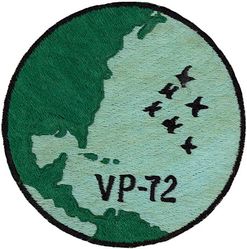 Patrol Squadron 72 (VP-72) 
This is possibly 1950's Japanese made remake of the squadron active from 1941-1944.. 
This also could be VP ML-72, but cannot find any data to verify this. 

Established as Patrol Squadron FOURTEEN-F (VP-14F) on 1 Nov 1935. Redesignated Patrol Squadron FOURTEEN (VP-14) on 4 Sep 1937; Patrol Squadron FIFTY TWO (VP-52) on 1 Jul 1939; Patrol Squadron SEVENTY TWO (VP-72) on 1 Jul 1941; Patrol Bombing Squadron ONE HUNDRED TWENTY TWO (VPB-122) on 1 Oct 1944; Patrol Squadron ONE HUNDRED TWENTY TWO (VP-122) on 15 May 1946; Heavy Patrol Squadron (Landplane) TWELVE (VP-HL-12) on 15 Nov 1946; Patrol Squadron TWENTY NINE (VP-29) on 1 Sep 1948. Disestablished on 18 Jan 1950.
