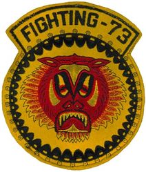 Fighter Squadron 73 (VF-73)
Established as Fighter Squadron SEVENTY THREE (VF-73) “Jesters” on 27 Jul 1948. Disestablished in 1 Mar 1958.

Deployments ;
4 Jan-22 May 1949 CV-47 USS Philippine Sea CVG-7 F8F-1	
4 Jan-22 May 1949 CV-32 USS Leyte CVG-7 F8F-1	
4 Jan-4 Aug 1954 CVB-41 USS Midway CVG-6 F9F-6	
4 May-10 Dec 1955 CVA-12 USS Hornet CVG-7 F9F-6	
1 Jul 1957-24 Feb 1958 CVA-15 USS Randolph CVG-4 FJ-3M


