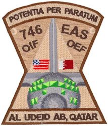 746th Expeditionary Airlift Squadron Operation IRAQI FREEDOM and ENDURING FREEDOM
Translation: Potentia Per Paratum = Power Through Preparation
Keywords: desert
