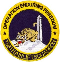 756th Airlift Squadron Operation ENDURING FREEDOM
