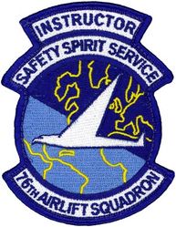76th Airlift Squadron Instructor
