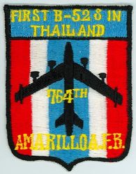 764th Bombardment Squadron, Heavy Morale
In 1966, the squadron deployed personnel to forward bases in the Western Pacific AND engaged in combat missions over Indochina as part of Operation Arc Light. 
