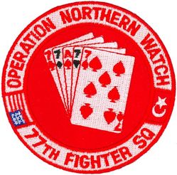 77th Fighter Squadron Operation NORTHERN WATCH
