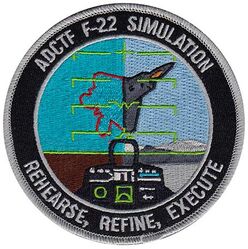 773d Test Squadron Air Dominance Combined Test Force F-22 Simulation
