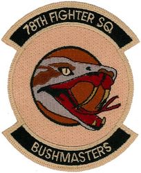 78th Fighter Squadron
Keywords: desert