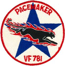 Fighter Squadron 781 (VF-781)
VF-781 "The Pacemakers"
1950-1953
Vought F4U Corsair
Grumman F9F-2; F9F-5 Panther
