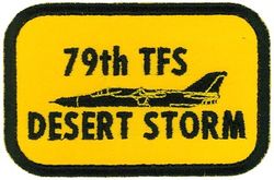 79th Tactical Fighter Squadron Operation DESERT STORM 1991
