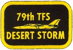 79th Tactical Fighter Squadron Operation DESERT STORM 1991
