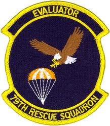 79th Rescue Squadron Evaluator
