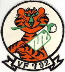 Fighter Squadron 792 (VF-792)
1950s - 1960

North American FJ-4 Fury
Lockheed TV-2 Shooting Star
