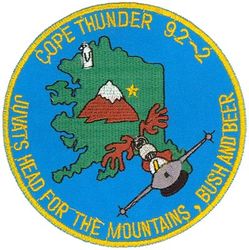 80th Fighter Squadron Exercise COPE THUNDER 1992-02
