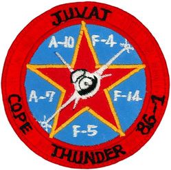 80th Tactical Fighter Squadron Exercise COPE THUNDER 1986-1
